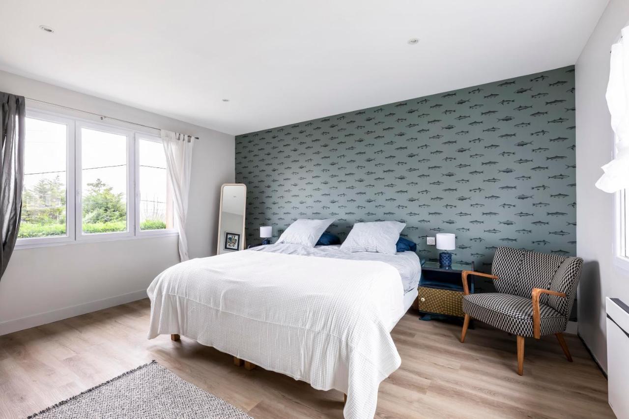 Le Domaine Des Pins - Maison 2 Chambres Vue Mer เลอเทรปอร์ ภายนอก รูปภาพ