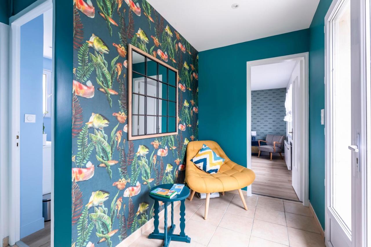 Le Domaine Des Pins - Maison 2 Chambres Vue Mer เลอเทรปอร์ ภายนอก รูปภาพ