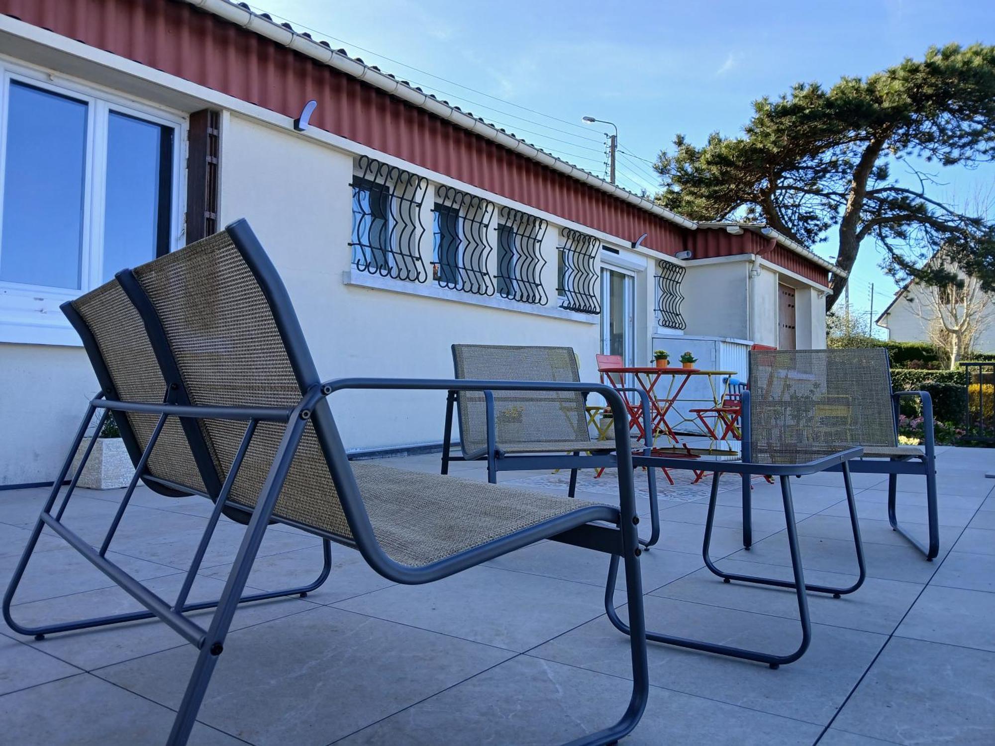 Le Domaine Des Pins - Maison 2 Chambres Vue Mer เลอเทรปอร์ ภายนอก รูปภาพ